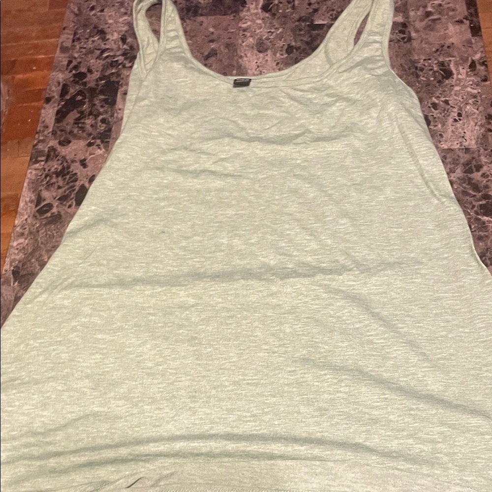 SHEIN Light Green Women's Tank Top
